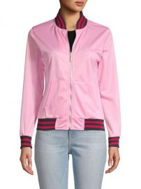 American Stitch - Contrast-Trimmed Bomber Jacket at Saks Off 5th